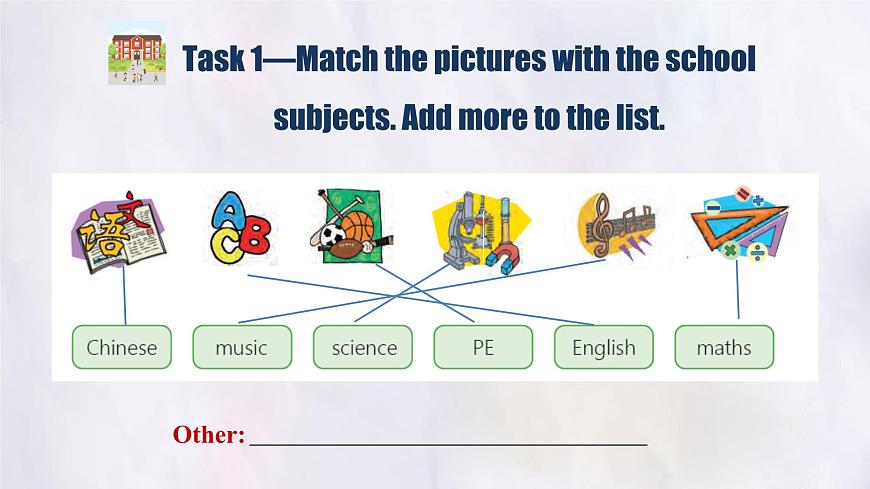 冀教版英语（2024） 七年级上册 Unit 1 Lesson 4 My School Days 课件第5页