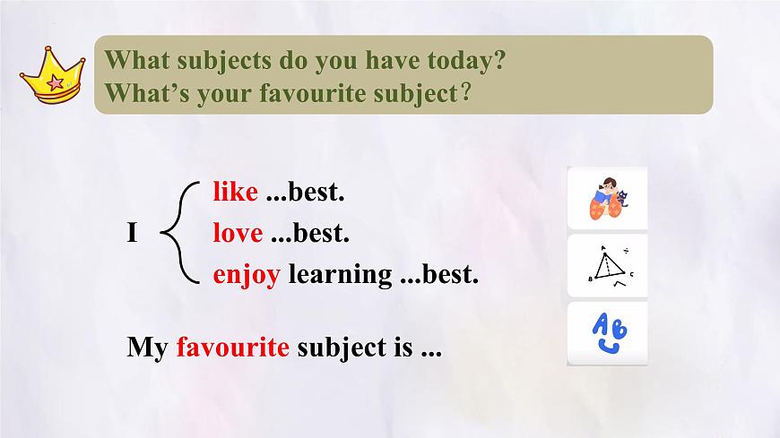 冀教版英语（2024） 七年级上册 Unit 1 Lesson 4 My School Days 课件第8页