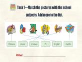 冀教版英語（2024） 七年級上冊 Unit 1 Lesson 4 My School Days 課件