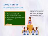 冀教版英語（2024） 七年級上冊 Unit 1 New school, new beginning! Lesson 3   Look at the photo! 課件