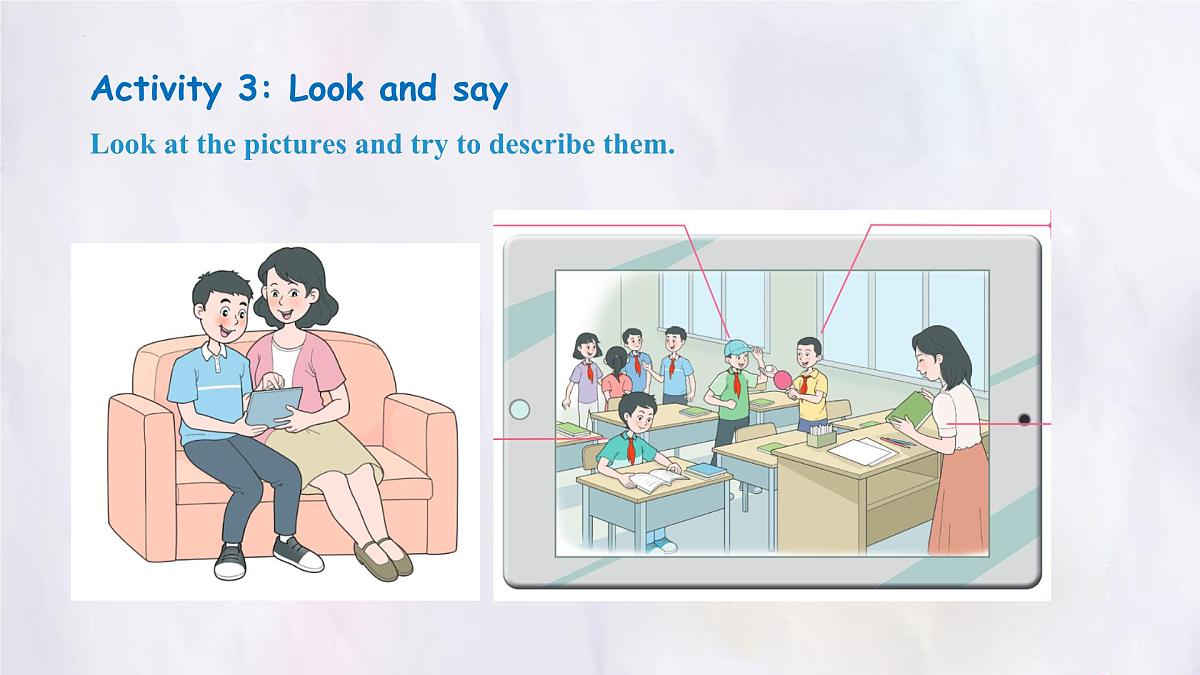 冀教版英语（2024） 七年级上册 Unit 1 New school, new beginning! Lesson 3 Look at the photo! 课件第5页