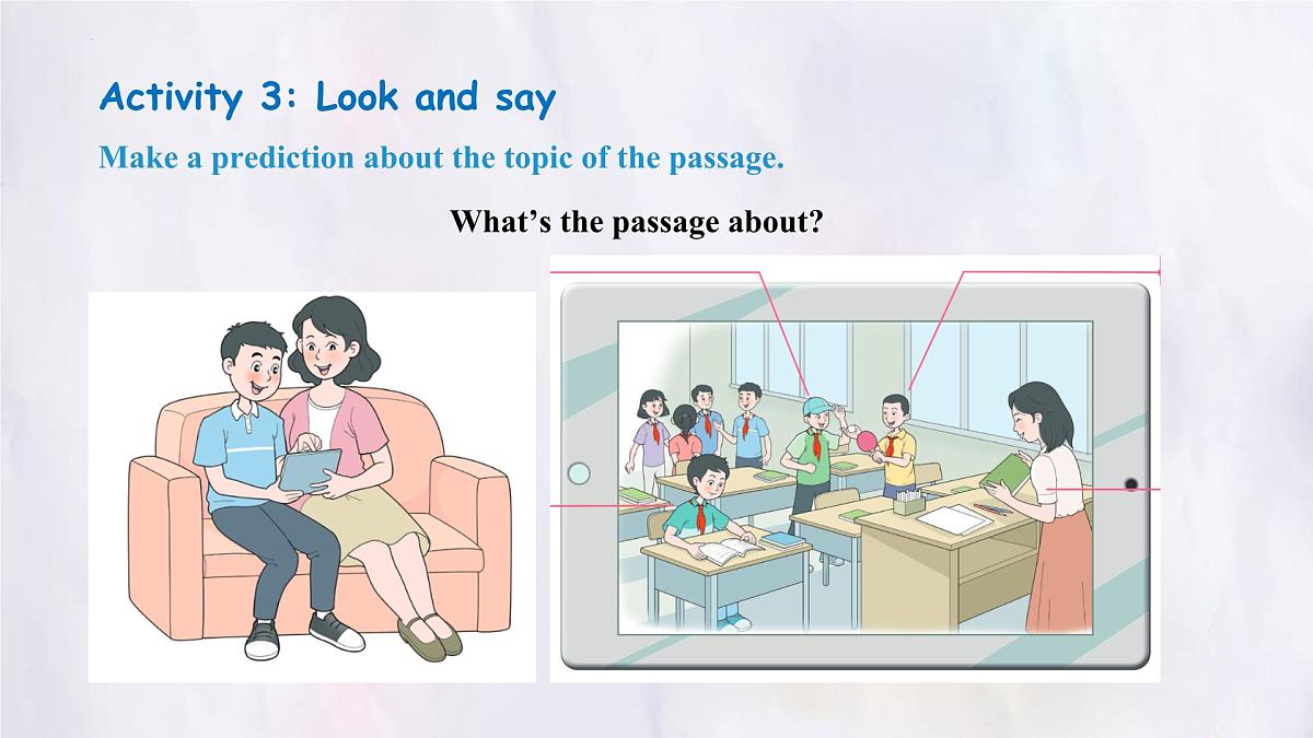 冀教版英语（2024） 七年级上册 Unit 1 New school, new beginning! Lesson 3 Look at the photo! 课件第6页