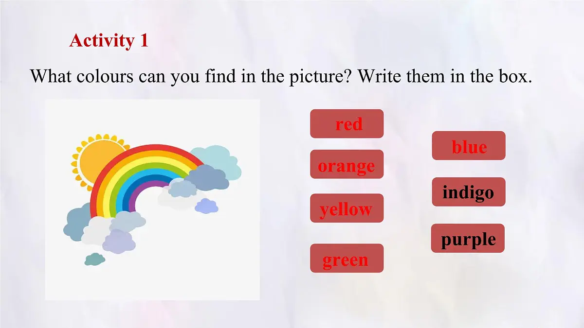 冀教版英语（2024） 七年级上册 Unit 2 Learning English is fun！Lesson 4 Colours and feelings课件第4页