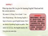 冀教版英語（2024） 七年級上冊 Unit 2 Learning English is fun！Lesson 5 Tips for learning English Project課件