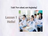 冀教版英語（2024） 七年級上冊 Unit 1 Lesson 1 Hello 課件