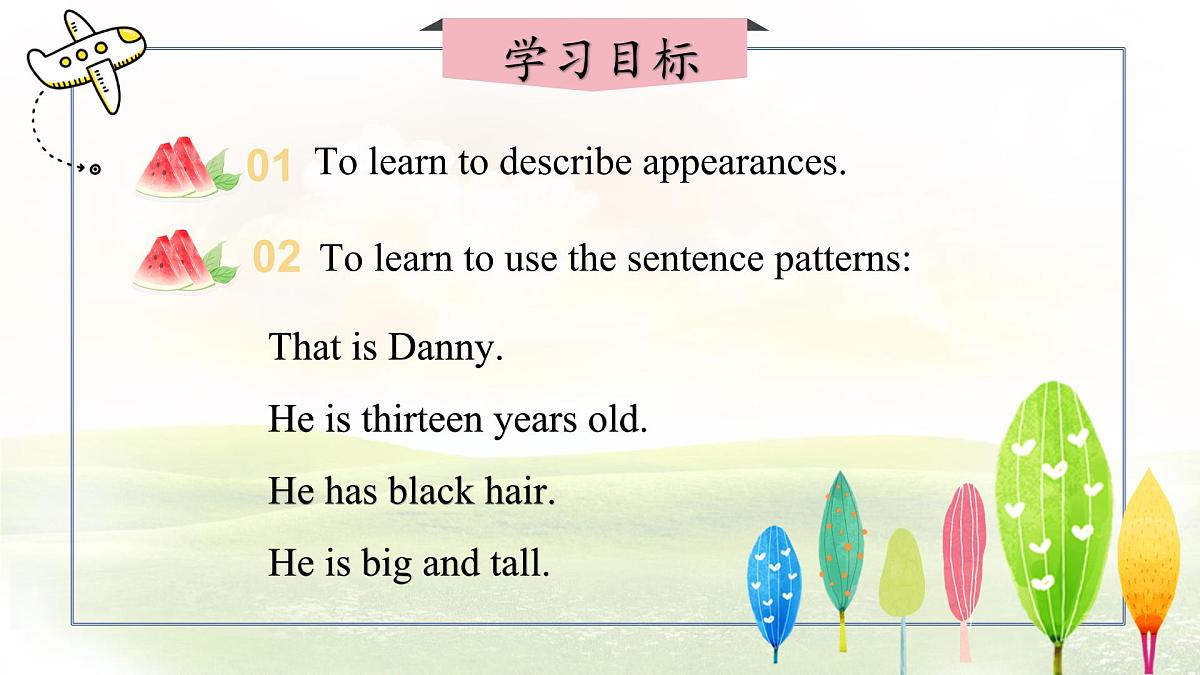 冀教版英语（2024） 七年级上册 Unit 3 All about me  Lesson 3 We all look different! 课件第2页