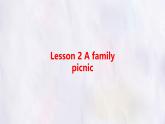 冀教版英語（2024） 七年級上冊 Unit 4 Lesson 2 A family picnic 知識梳理課件 英語