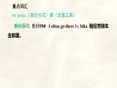 冀教版英語（2024） 七年級上冊 Unit 6 Lesson 5 My favourite place知識梳理課件