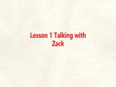 冀教版英語（2024） 七年級上冊 Unit 7 Lesson 1 Talking with Zack知識梳理課件