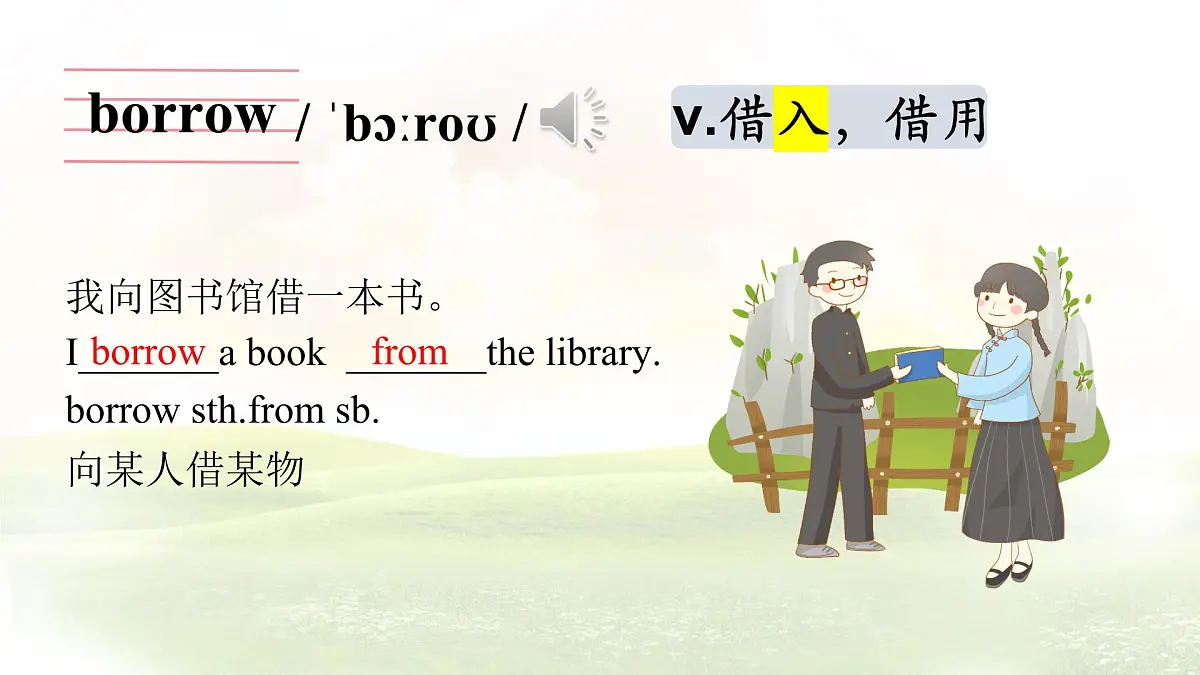 冀教版英语（2024） 七年级上册 Unit 1 Lesson 2 课件第7页