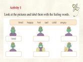 冀教版英語（2024） 七年級上冊 Unit 3 All about me Lesson 2 How do you feel 課件