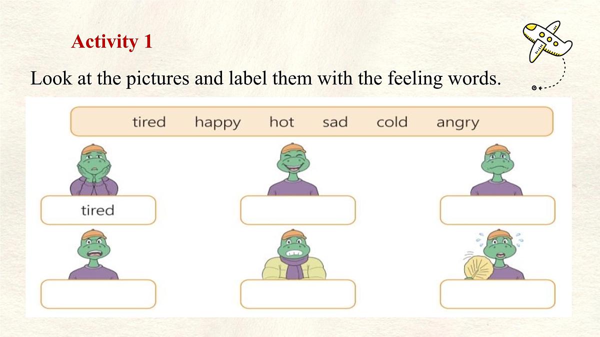 冀教版英语（2024） 七年级上册 Unit 3 All about me Lesson 2 How do you feel 课件第3页