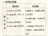 冀教版英語（2024） 七年級上冊 Unit 3 Lesson 4 What do you like to do 知識梳理課件 英語