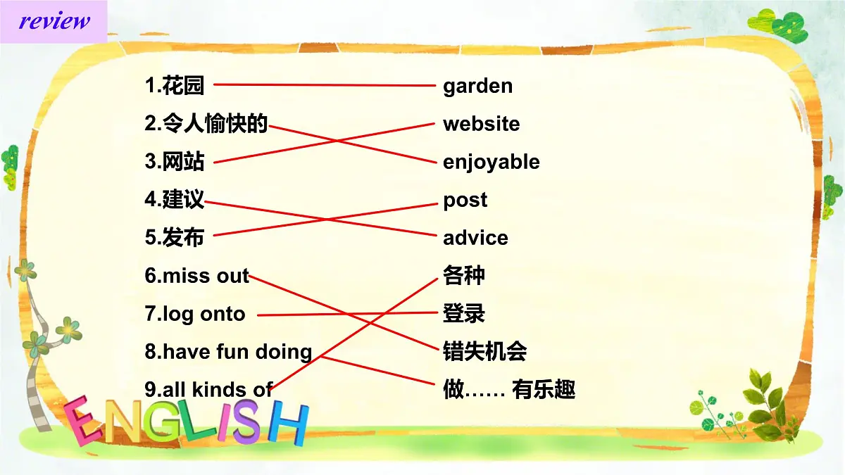 Unit 8 I love nature! Lesson 2 Gardening with Mary 课件 2024-2025学年冀教版英语七年级下册第3页