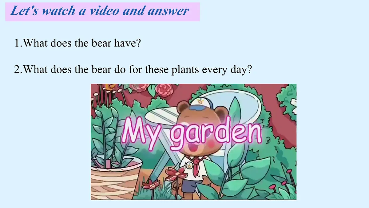 Unit 8 I love nature! Lesson 2 Gardening with Mary 课件 2024-2025学年冀教版英语七年级下册第5页