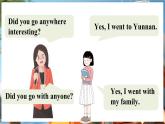 人教版（2024）英語(yǔ)八年級(jí)上冊(cè) Unit 1 Happy Holiday 第3課時(shí)（Section A 3a-3c）（課件）