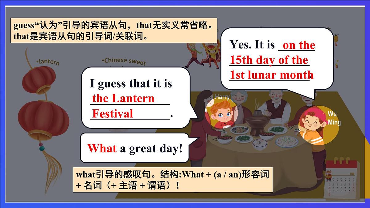 【公开课】人教新目标(Go for it)版英语九年级全册 Unit 2《I think that mooncakes are delicious.》SectionA 1a-2c课件第6页