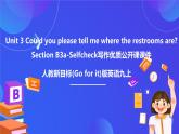 【公開課】人教新目標(biāo)(Go for it)版英語九年級全冊 Unit 3《Could you please tell me where the restrooms are？》SectionB 3a-selfcheck 寫作課件+素材