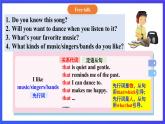 【公開課】人教新目標(biāo)(Go for it)版英語九年級全冊 Unit 9《I like music that I can dance to.》 SectionA2d&Grammar Focus優(yōu)質(zhì)課件+素材