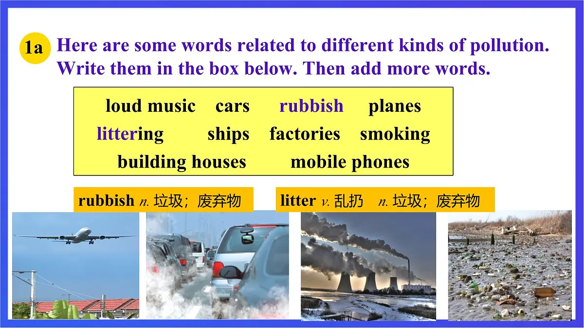 【公开课】人教新目标(Go for it)版英语九年级全册 Unit 13《We're trying to save the earth.》SectionA1a-2c课件第8页