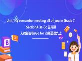 【公開課】人教新目標(biāo)(Go for it)版英語九年級(jí)全冊(cè) Unit 14 《I remember meeting all of you in Grade 7.》SectionA 3a-3c 閱讀課件+素材