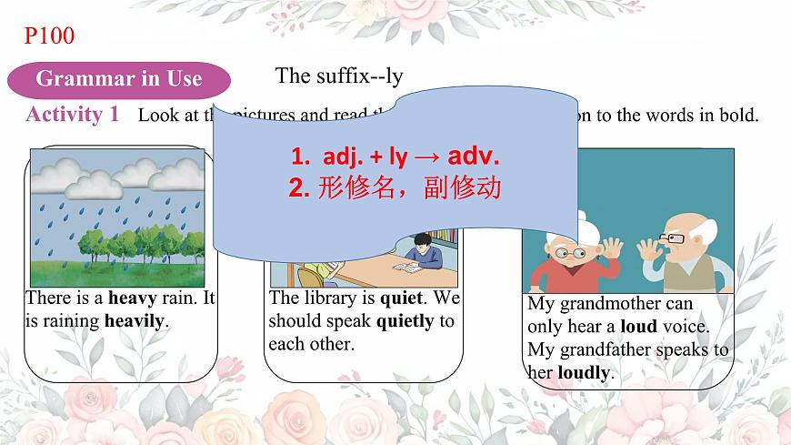 Unit 12 Better Together Lesson5 Grammar in use 课件 2024-2025学年仁爱科普版英语七年级下册第3页