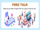 Unit 4 Digital life Presenting ideas（教學(xué)課件）-初中英語外研版（2024）八年級上冊