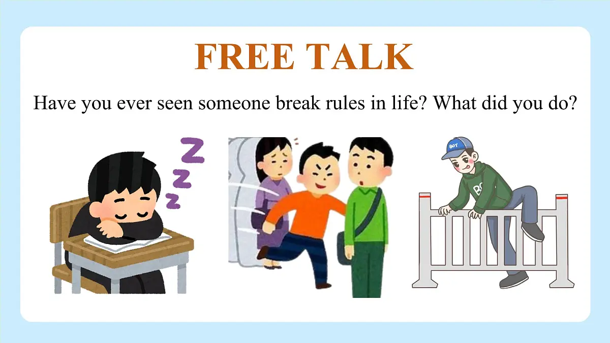 Unit 5 Play by the rules？Understanding ideas (Reading)（教学课件）-初中英语外研版（2024）八年级上册第5页