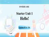 人教版七年級上冊英語 Starter Unit 1 課時 3 Section B（1a-2b）精品課件（包含視頻音頻）