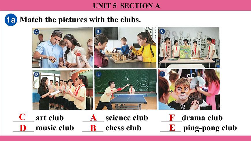 2025秋人教版(2024)英语七年级上册上课课件 Unit5 Fun Clubs Section A第2页