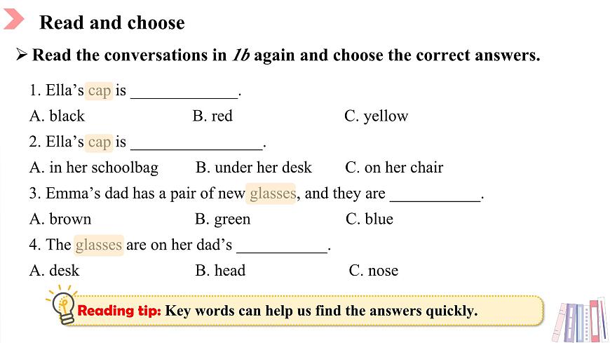 Starter Unit 2  Keep Tidy! Section B 第1课时 课件 英语人教版（2024）七年级上册第8页