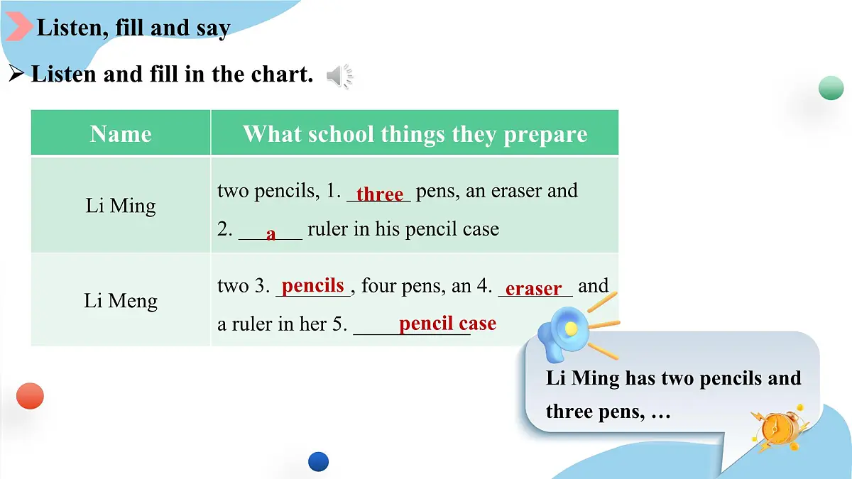 Starter Welcome to junior high! 第1课时Get ready课件 英语教研版（2024）七年级上册第8页