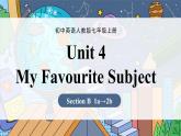 七年級(jí)英語上冊同步課件 Unit 4 課時(shí) 5 Section B 1a-2b 精品課件（包含音視頻）
