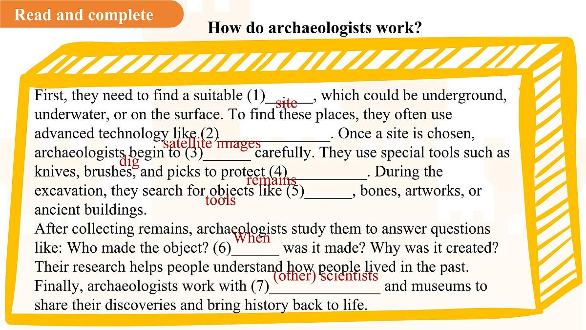 Unit 7Role models of our time 第7课时课件 英语沪教版（2024）新课标七年级下册教案第7页