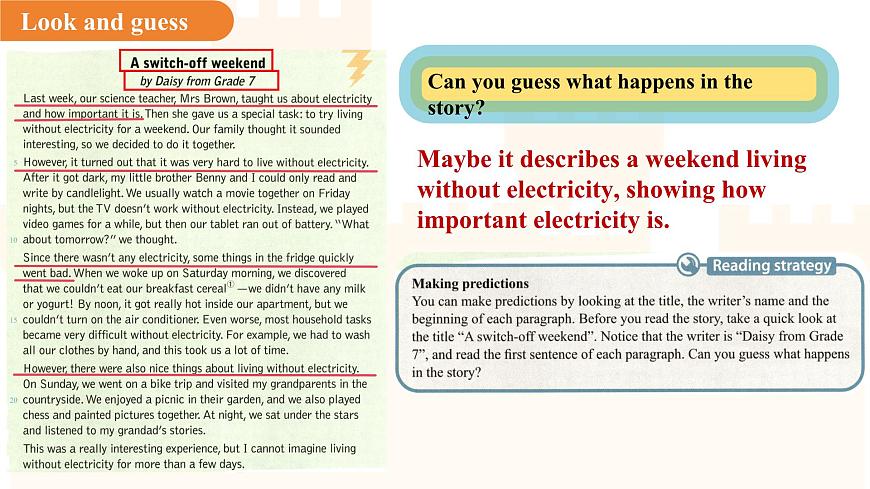Unit 6 Electricity everywhere（Reading）课件 英语沪教牛津版（2024）新课标七年级下册第7页