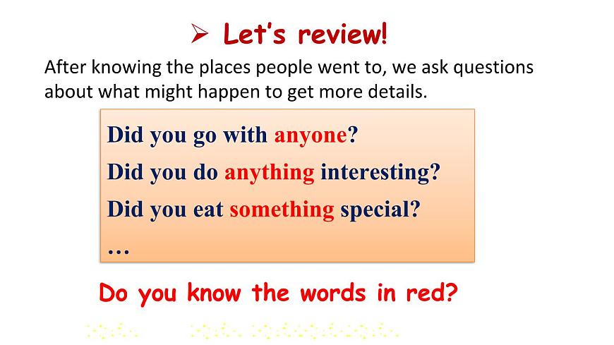 人教版（2024）英语八年级上册 Unit 1 Happy Holiday 第3课时 Section A Grammar Focus3a—3d（课件）第3页