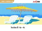 人教版（2024）英语八年级上册 Unit 1 Happy Holiday 第5课时 Section B 4a—4c（课件）