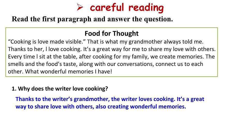 人教版（2024）英语八年级上册 Unit 5 What a Delicious Meal! 第4课时 Section B 1a—3c（课件）第6页