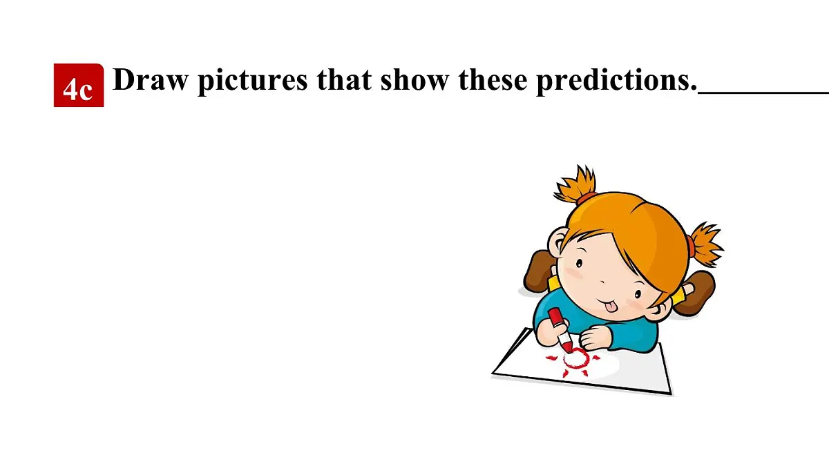 人教版（2024）英语八年级上册 Unit 7 When Tomorrow Comes 第5课时 Section B 4a—4d（课件）第6页