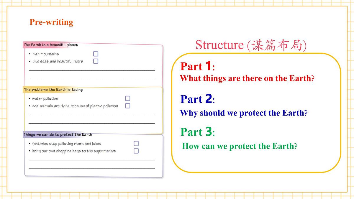 Unit 4 The Earth 第四课时Writing课件第6页
