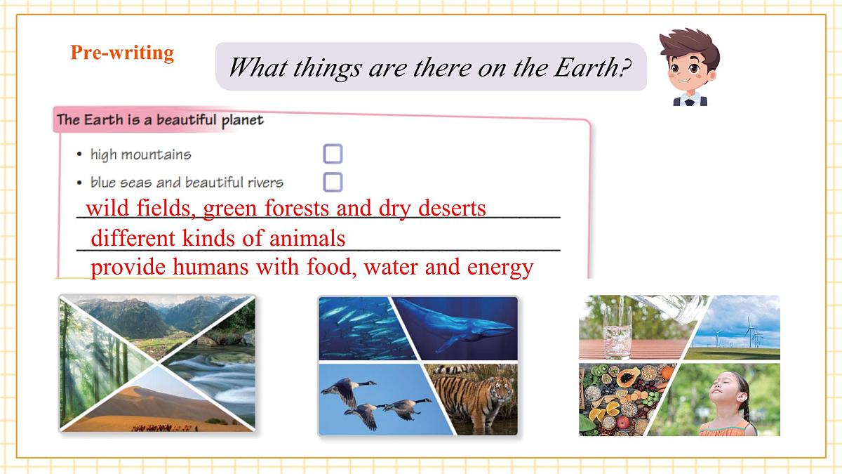 Unit 4 The Earth 第四课时Writing课件第7页