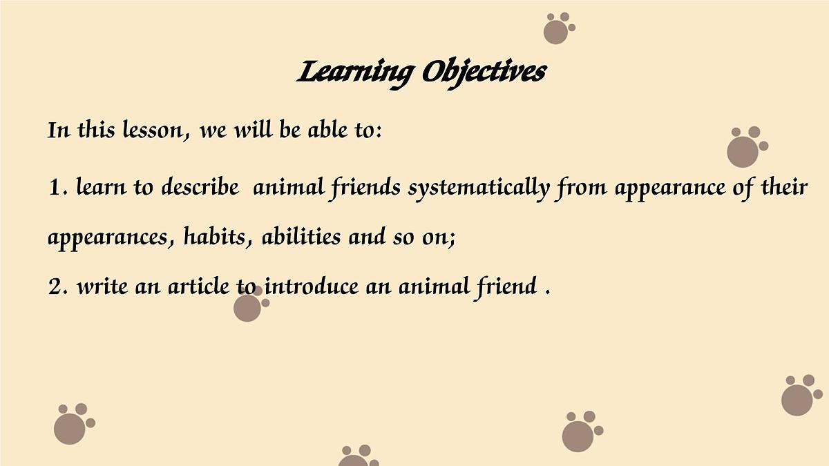 新译林版初中英语7年级下册Unit 5 Animal friends Integration 2 课件第2页