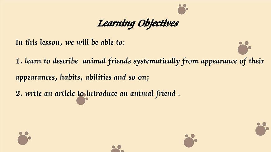 新译林版初中英语7年级下册Unit 5 Animal friends Integration 2 课件第2页