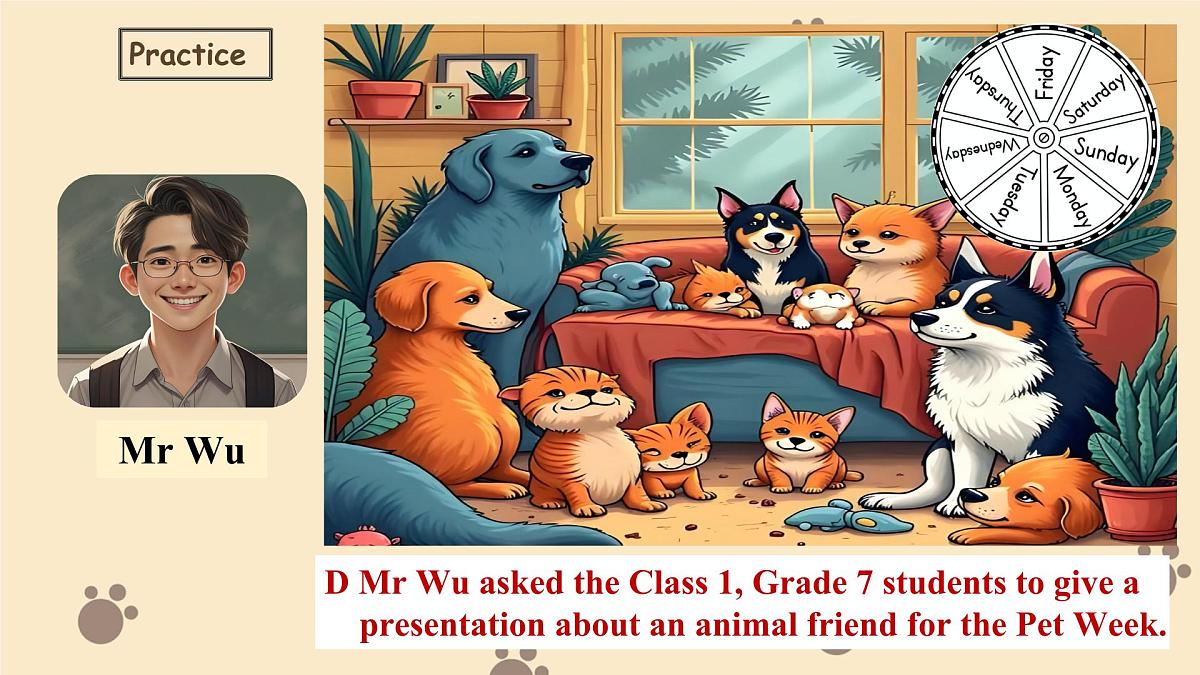 新译林版初中英语7年级下册Unit 5 Animal friends Integration 2 课件第4页