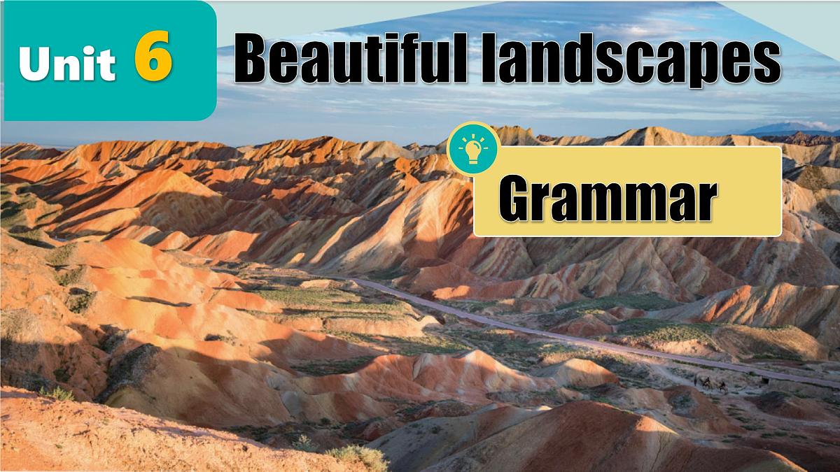 新译林版初中英语7年级下册Unit6 Beautiful landscapes Grammar 课件第1页