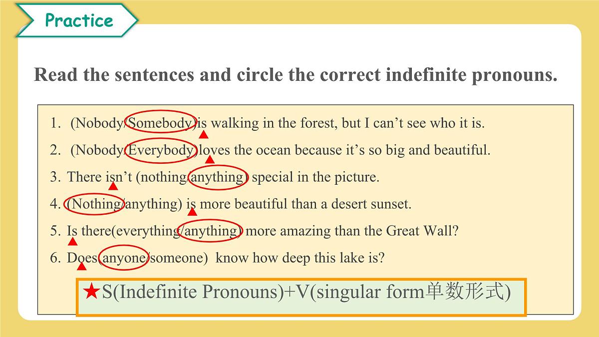 新译林版初中英语7年级下册Unit6 Beautiful landscapes Grammar 课件第6页