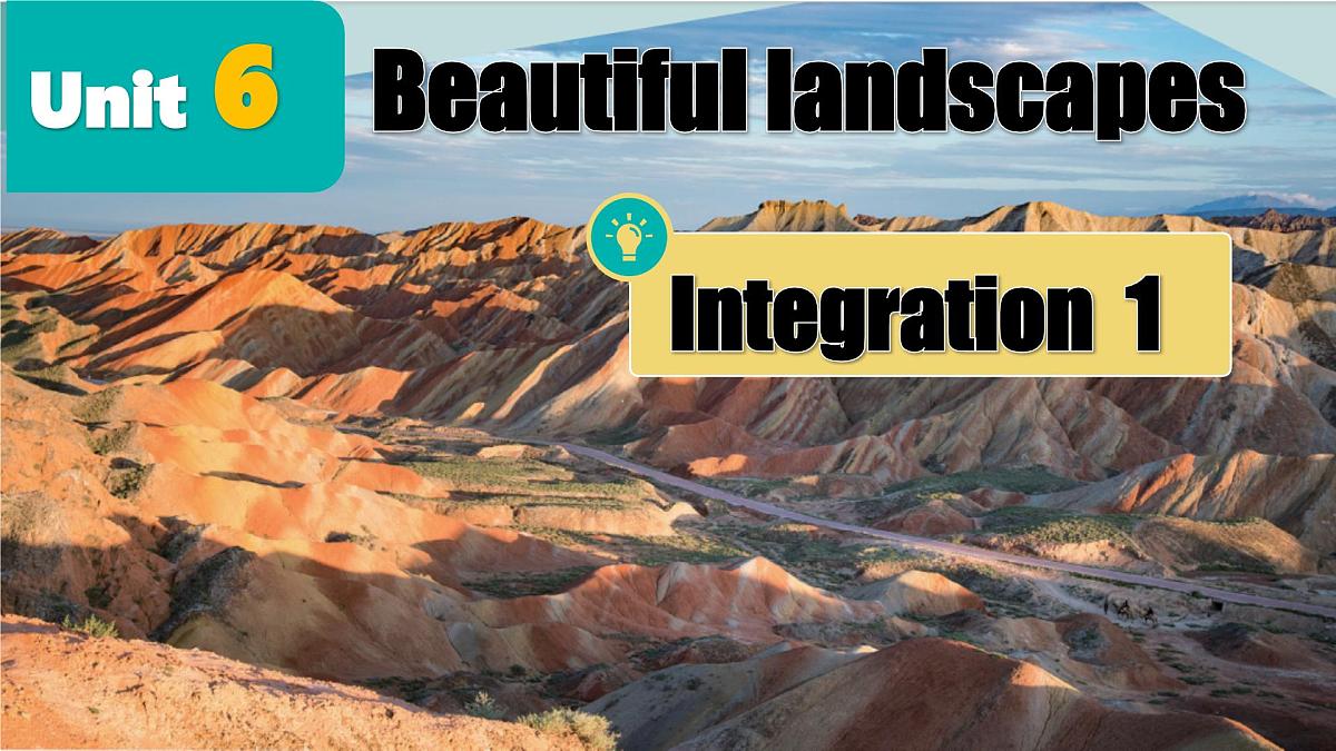 新译林版初中英语7年级下册Unit6 Beautiful landscapes Integration1课件第1页