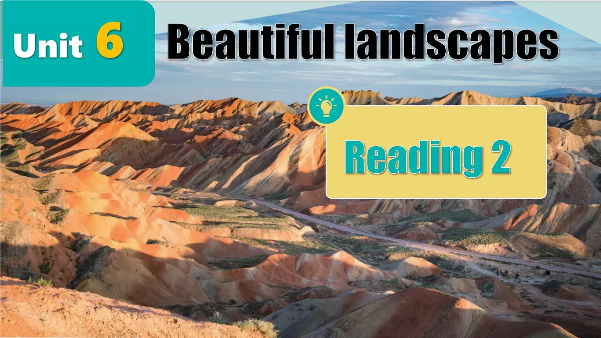 新译林版初中英语7年级下册Unit6 Beautiful landscapes Reading 2 课件第1页