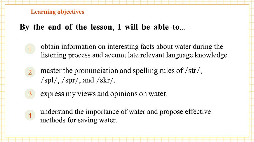 Unit 5 Water is life 第二课时Listening& Speaking课件第3页