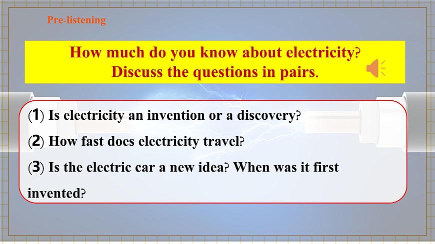 Unit 6 Electricity everywhere 第2课时Listening & Speaking 课件第4页